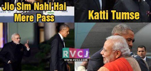 Funny Barack Obama and Indian President