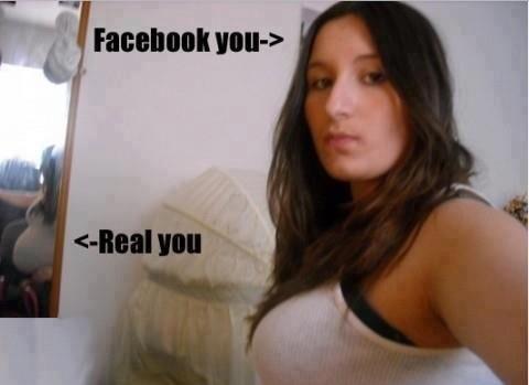 Girls Facebook Vs Reality