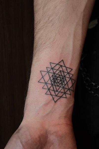 Arm tattoos