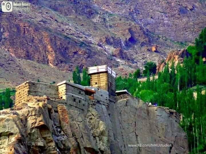 Hunza Fort with the Hight of 500 Meters from ground