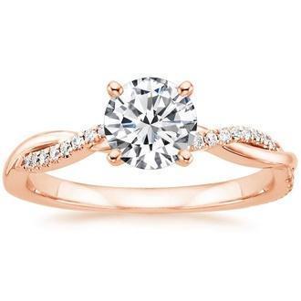 Rose Gold Engagement Rings