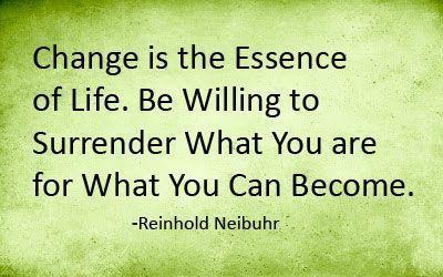 Change is Essence of Life