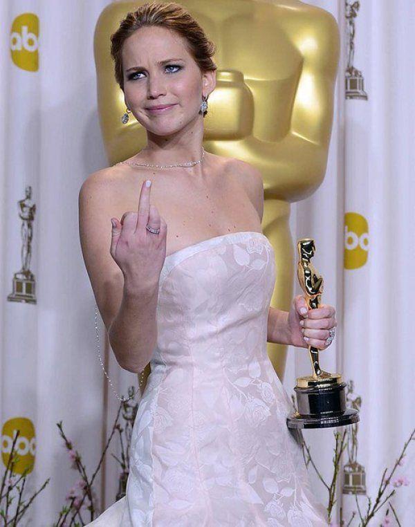 Jennifer Lawrence. Love her!