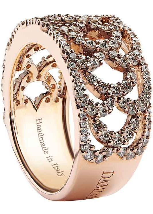 Damiani chocolate Diamond ring
