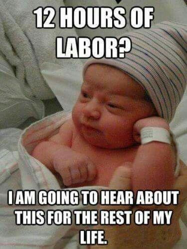 funny pic of new born baby.