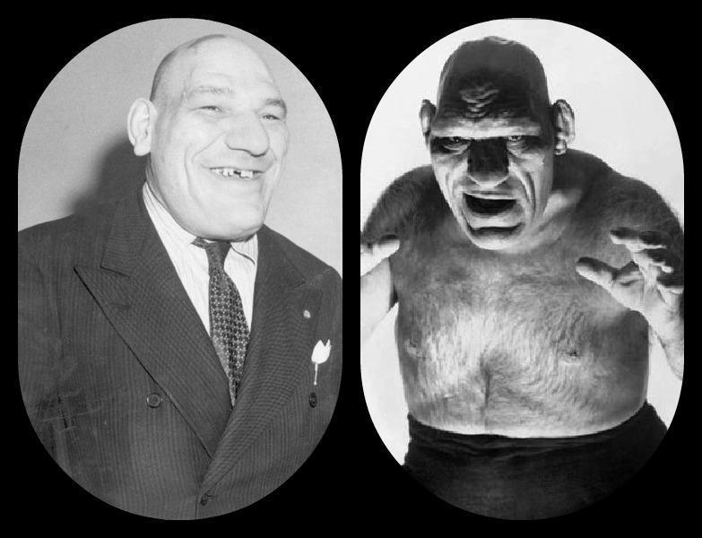 The French Angel Wrestler, Maurice Tillet in Suit