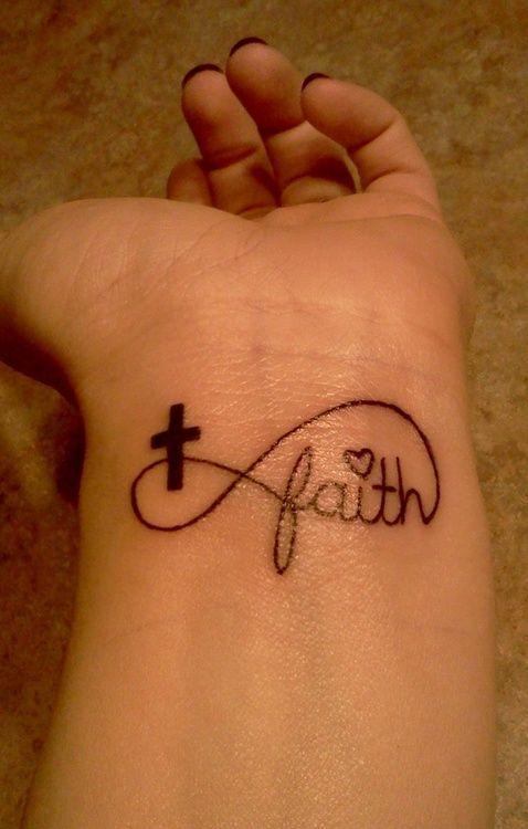 Faith Infinity Tattoo