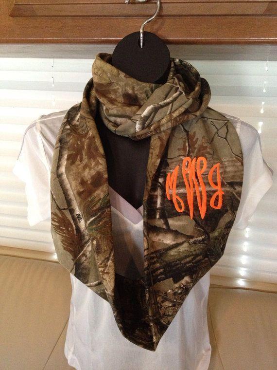 Just in time for hunting season!! Monogrammed Realtree Camouflage Infi
