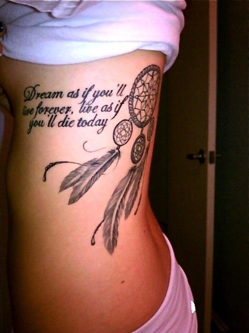 dreamcatcher tattoo designs for women