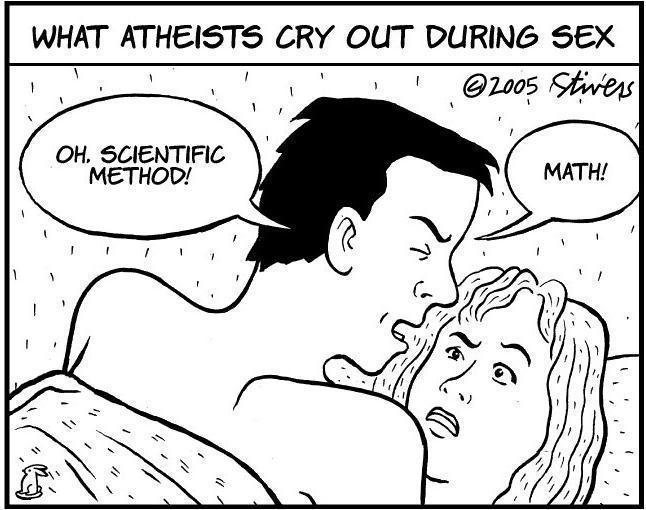 What Atheists Cry Out During