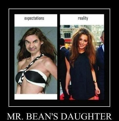 Mr Beans Daughterâ€“ Expectation VS Reality