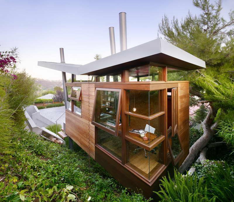 Amazing Tree Houses With Green Roofs