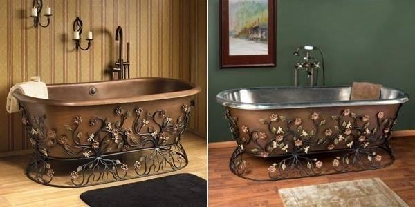 Vintage Copper Bathtub